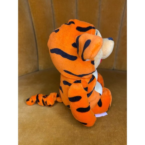 DISNEY POOH AS TIGGER - Mini Bean Bag 8" - NWT - 1999 - Winnie the Pooh Plush - Picture 2 of 8